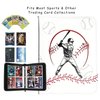 Rucher Baseball Card Binder with Sleeves 400 Pockets. Baseball Sport Trading Cards Protector Holder Album for 2024 2025 Compatible with Topps. Birthday Gifts for Sport Fans and Collectors. (White)