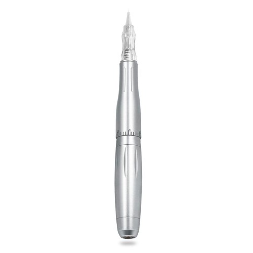 Eyebrow Tattoo Machine Pen - BIOMASER Profession Rotary Permanent Makeup Tattoo Pen Tattoo Gun Eyebrow Carving Kit for P300 with 3 Cartridge Needles for Eyeliner Lip Counter