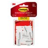 Command Medium Wire Toggle Hooks, Damage Free Hanging Wall Hooks with Adhesive Strips, No Tools Wall Hooks for Hanging Organizational Items in Living Spaces, 7 White Hooks and 8 Command Strips
