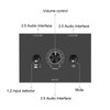 3.5mm Stereo Audio Switch Audio Switcher Passive Speaker Headphone Manual Selector Splitter Box Audio Sharing