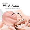 Kitsch Multi-way Satin Head Scarf for Women -Soft Silk Scarf, Head Wrap for Sleeping, Pink Hair Scarf for Women's Hair, Elegant Head Coverings for Women, Silk Bandana for Hair Wrapping at Night, Blush