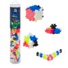 Plus Plus 240 Piece Interlocking Building Blocks for Kids, Open Ended Connecting Toys, Stem Bin Classroom Mini Manipulatives - Glow in Dark Play Tube