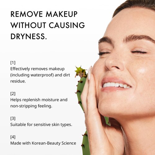 depology Opuntia-c™ Relief Cleansing Balm (3.4 fl Oz) | Moisturizing Makeup Remover | Gently Makeup Remove Blam | Korean Skin Care