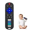 YAPROMO Baby Teething Toys,2 Pcs TV Remote Control Shape Teether Toys,Food Grade Silicine Chew Toy
