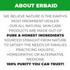 Erbaid Turmeric Face Wash, 4oz Clear Skin Liquid Soap – 100% Natural Exfoliating Turmeric Facial Cleanser – Turmeric Brightening Soap Skin Detox Treatment Made in USA