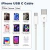 Car Carplay Cable for iPhone 16 15 16 Pro Max 16 15 Plus, 3FT USB A to USB C Cable, Carplay USB C Cord for iPad 10th Gen iPad Pro iPad Air 5th 4th Mini 6th Gen Car Charging Cable