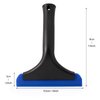 Gomake Small Silicone Squeegee Window Shower Squeegee Tool,Auto Water Blade for Car Windshield, Window, Mirror, Glass Door,Bathroom