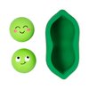 Fringe Studio "WE Come in PEAS Latex Dog Toy, Pet Shop Collection (366016)