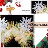 Acenail Christmas Headbands Glitter Snowflake Hairbands Xmas Headpiece Costume New Year Festival Headdress Holiday Hair Hoop Decoration Supplies Christmas Hair Accessories for Women