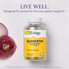 SOLARAY Quercetin with Bromelain and Vitamin C - Immune Support Supplement - Antioxidant and Heart Health Complex with Quercetin 500mg and 1235mg VIT C - Vegan, 60-Day Guarantee, 60 Serv, 120 VegCaps