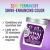 Punky Purple Semi Permanent Conditioning Hair Color, lasts up to 35 washes, 3.5 Fluid Ounce