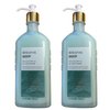 Bath and Body Works Breathe Deep Eucalyptus Lavender Aromatherapy Gift Set of 2-6.5 Ounce Moisturizing Body Lotion with Shea Butter and Vitamin E