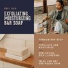 18.21 Man Made Grit Bar Soap, 7 fl. oz.