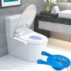Lceyco 3-Inch Toilet Flappers Replacement Compatible with Gerber 99-788 Rubber Toilet Flapper Fits 3 Inch Toilet Flush Valve, Easy to Install, 1-Pack