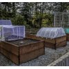 Garden Netting Pest Barrier: 4'x10' Fine Bug Netting for Garden Protection Row Cover Raised Bed Screen Mesh Greenhouse Mosquito Net, Protecting Tree Plants Vegetable Flowers Fruits