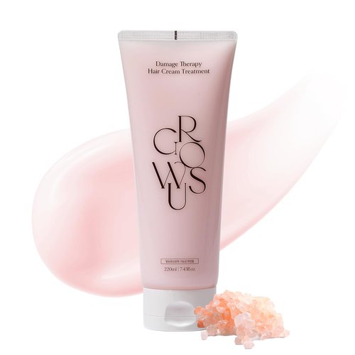 GROWUS Damage Therapy Cream Hair Treatment, Protein Hair Treatment, Repair and Hydrate for Dry, B...