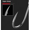 Dyxssm 150pcs/lot Circle Fishing Hooks Extra Strength Octopus Barb Fishing Hook with Offset Ponit (4# (150pcs))