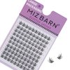 MIZ BARN False Eyelashes 100pcs C Curl Lash Clusters, 11-13mm Natural Individual Lashes Wispy Lashes For Beginners Perfect DIY Eyelash Extensions For Flawless Looks(C-11-13mm MIX)(trilogy)