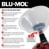 Disston E0215000 Blu-Mol RemGrit Hole Saw Accessories Silicone Dust Bowl, for Installing Recessed Lights and Works With All Hole Saws compatible with Fiberglass, Clear