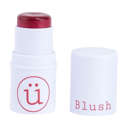 M2U NYC Cream Blush, Cream Blush Stick, Blush Face Sticks, Cream Blush Stick for Cheeks & Lips, Natural Glow with Shimmer, Blush Multi stick, 2-in-1 Cheek and Lip Tint, Multiple Colors (Red)