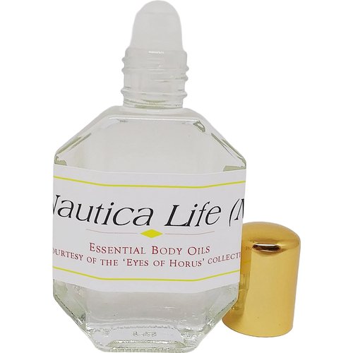 Navitica: Life - Type For Men Scented Body Oil Fragrance [Roll-On - Clear - 1/2 oz.] - ID#32358