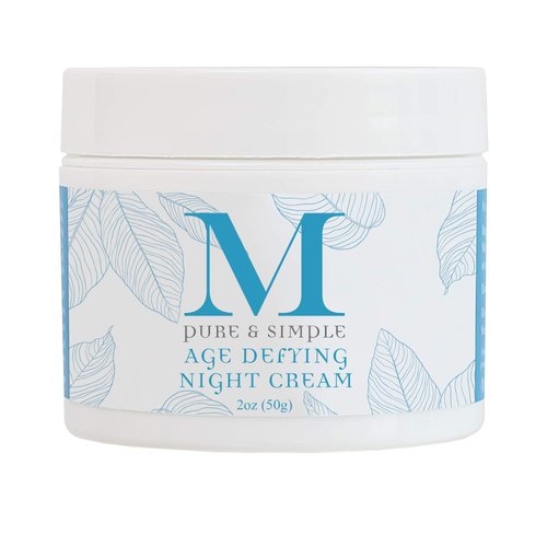 Anti Aging Face Moisturizer for Women, Age-Defying Night Cream for Women & Men, Wrinkle Cream for Face Made with Double Helix Water & All Natural Ingredients Such as Coconut Oil And Vitamin E (2 Oz)