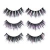 Laflare Dazzle & Sparkle - Colorful and Shining Eyelashes for All Partys, Dramatic lashes Halloween and Xmas, New Year (DSMX02)