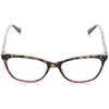 Sofia Vergara x Foster Grant Women's Teresa Reading Glasses Cat-Eye, Tortoise and Crystal Red, 52 mm + 1.5