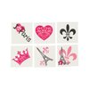 Paris Temporary Tattoos - 72 pcs