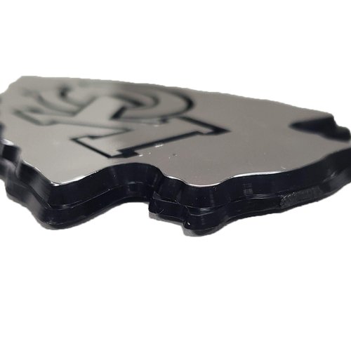 FANMATS 60357 Minnesota Golden Gophers Molded Chrome Plastic Emblem