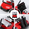 NOLITOY Die-cast Model Metal Golf Cart Model, Pull Back Action Golf Cart, Mini 1:20 Scale Golfcart Vehicle for Home Decor Golf Party Favor
