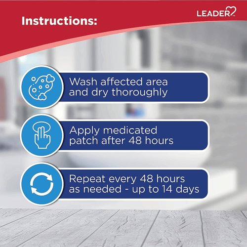 Leader Medicated Corn Remover with Salicylic Acid, Toe Corn Treatment Pads/Patches, All-Day Pain Relief & Cushioning Protection Against Shoe Pressure and Friction, 9 Pads, (Pack of 2)