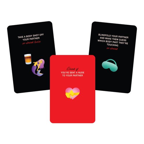 Drunk in Love: X-Rated Couples Drinking Game - Intimate Relationship Card Game with Spicy Dares