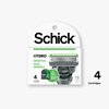 Schick Hydro 5 Sense Sensitive Skin Razor Refills for Men, 4 Count