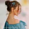 Framendino, 9 Pack 3 Styles Western Turquoise Flowers Hair Clips Turquoise Retro Hair Pins Cowgirl Hair Accessories for Women