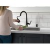 DELTA FAUCET RP101188BL Emmeline Metal Soap Dispenser, Matte Black