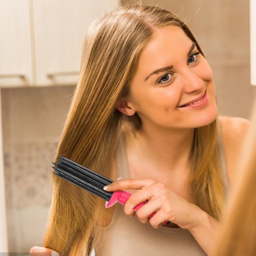 2024 New Air Volume Hair Curler Styler Tool - Curling Roll Comb for Voluminous, Fluffy Curly Hairstyles