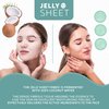 RE:PIEL S.OS. Trouble Heartleaf Capsule Facial Sheet Mask, Jelly Sheet Fermented with 100% Coconut Water, Vegan & Eco-Friendly, Safe for Sesitive Skin, Made in Korea (4 count) (Heartleaf Mask)