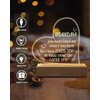 Hiipeenow Grandma Gifts from Grandchildren, Engraved Night Light 15 * 19CM, Valentines Day Birthday Christmas Mothers Day Gifts for Grandma, Nana, Grammy, Grandmother