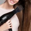 Hair Dryer Comb Nozzle Plastic Hairdressing Salon Blow Comb Attachment Styling Tool Hair Dryers and Accessories for Straightening Detangling Fine Curly Natural Hair Nice and Fashionable Accessory