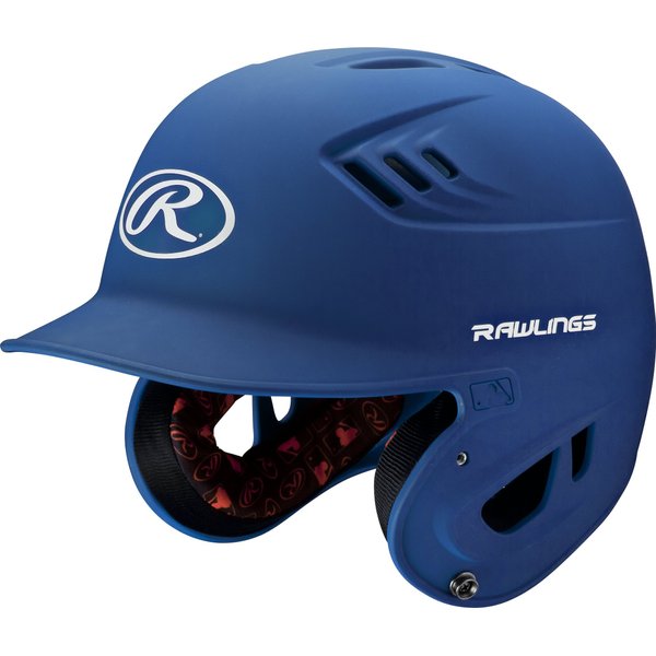 Rawlings | R16 VELO Baseball Batting Helmet | Senior (6 7/8" - 7 5/8") | Matte Royal