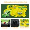Puzzle Track Car Play Set - DIY Car Tracks Children's Educational Puzzle Board with Electric Vehicle Toy for Toddler Boys Kids Gift (Dinosaur-5PCS)