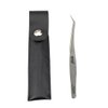 1 PC Vetus Eyelash Tweezers Fine Point High Precision Golden Feather Tweezers Stainless Steel for Eyelash Extension