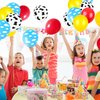Cartoon Balloons Birthday Party Supplies Party Decorations Cow Print Sky Blue Cloud Balloons Arch Garland Kit for Kids Boys Girls Farm Themed Party Decor Favor
