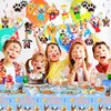 96PCS Dog Individually Wrapped Tattoos, Dog Temporary Tattoos, Dog Birthday Decoration Party Supplies, Dog Party Favor, Gifts Rewards for Boys Girls
