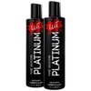 Wet Platinum Silicone-Based Lube for Men, Women & Couples, 3 Fl Oz (2-Pack) - Long-Lasting & Water-Resistant Premium Personal Lubricant - Safe to Use with Latex Condoms - Non-Sticky & Hypoallergenic