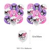 Kitty Friends Birthday Decorations Party Supplies Kawaii Party Favor Include Happy Birthday Banner, Cake Topper, Balloon, Cupcake Toppers, Carton Decorations for Women Teens