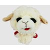 Multipet Lamb Chop Head Knobby Noggins Dog Ball Toy Size 5"