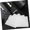 Beavorty 6pcs Hair Extension Protection Plate Heat Shield Guards for Hair Extension Hair Extension Heat Shield Hair Extension Protector Hair Glue Protector Hair Extensions Tools