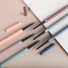 Waterproof Eyebrow Pencil,Ultra-Fine Mechanical Pencil with Spoolie Brush,Eyebrow Pencil Soft Textured Draws Tiny Brow Hairs and Fills in Sparse Areas,Create Natural Eye Brow,Light Brown
